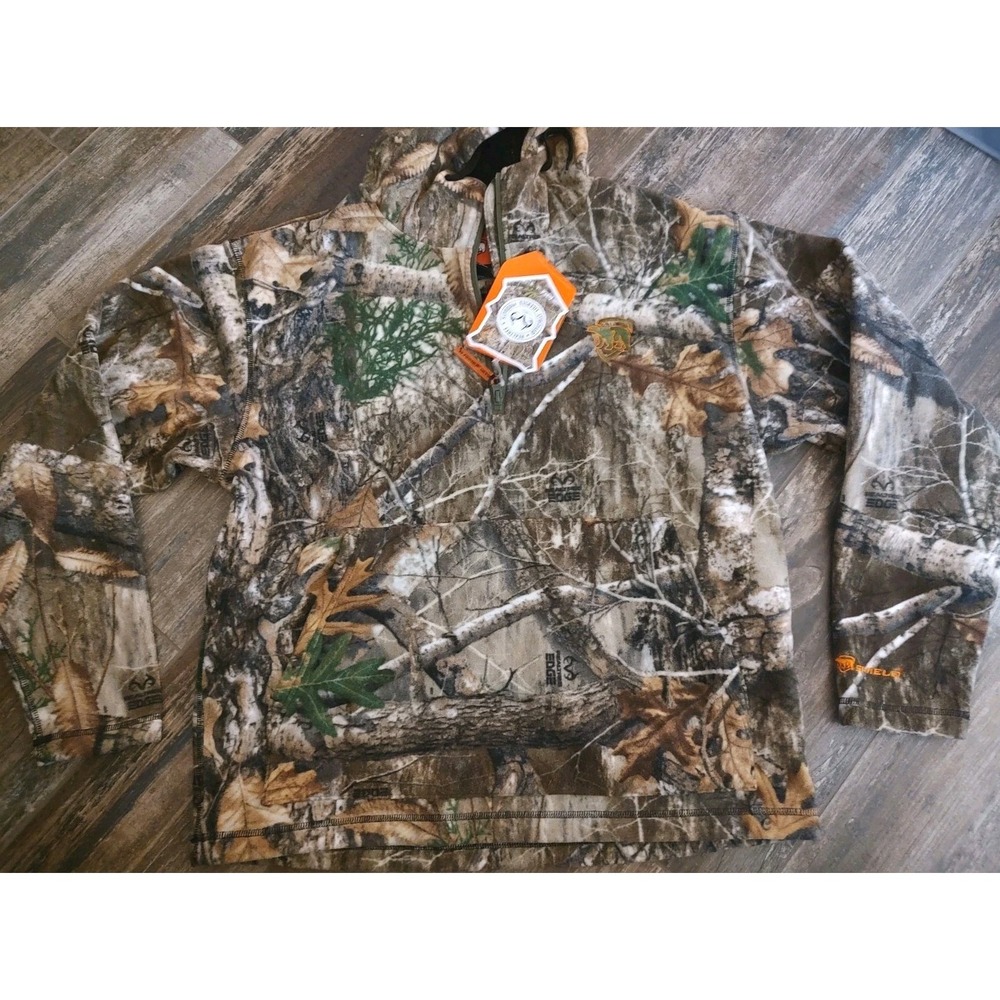 Arctic Shield Men's Echo Sherpa Fleece Jacket 530900-804 Realtree Edge Med NWT